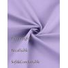 imageCOOFANDY Mens Dress Shirts Short Sleeve Lightweight Wrinkle Free Untucked Button Down ShirtLight Purple