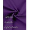 imageCOOFANDY Mens Dress Shirts Short Sleeve Lightweight Wrinkle Free Untucked Button Down ShirtPurple
