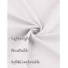 imageCOOFANDY Mens Dress Shirts Short Sleeve Lightweight Wrinkle Free Untucked Button Down ShirtWhite