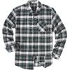imageCOOFANDY Mens Flannel Plaid Shirts Long Sleeve Button Down Shirts Casual Fall Shirt JacketGreenwhite