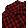 imageCOOFANDY Mens Flannel Plaid Shirts Long Sleeve Casual Cotton Button Down Shirts2  Pat1