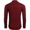 imageCOOFANDY Mens Flannel Plaid Shirts Long Sleeve Casual Cotton Button Down Shirts2  Pat1