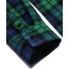 imageCOOFANDY Mens Flannel Plaid Shirts Long Sleeve Casual Cotton Button Down ShirtsPat2