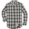 imageCOOFANDY Mens Flannel Shirts Long Sleeve Button Down Shirt with Pocket Casual Shirts Work Shirts for MenBlackWhite Checkered