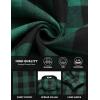 imageCOOFANDY Mens Flannel Shirts Long Sleeve Button Down Shirt with Pocket Casual Shirts Work Shirts for MenGreen Buffalo Plaid