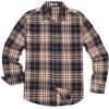 imageCOOFANDY Mens Flannel Shirts Long Sleeve Button Down Shirt with Pocket Casual Shirts Work Shirts for MenOrange Navy White Plaid