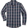 imageCOOFANDY Mens Flannel Shirts Long Sleeve Button Down Shirt with Pocket Casual Shirts Work Shirts for MenTeal Burgundy White Plaid