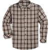 imageCOOFANDY Mens Flannel Shirts Long Sleeve Plaid Button Down Shirts Casual Cotton ShirtsKhaki Plaid