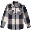 imageCOOFANDY Mens Flannel Shirts Long Sleeve Plaid Shirt Jacket Button Down Shirt with PocketsBlue