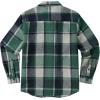 imageCOOFANDY Mens Flannel Shirts Long Sleeve Plaid Shirt Jacket Button Down Shirt with PocketsGreen