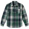 imageCOOFANDY Mens Flannel Shirts Long Sleeve Plaid Shirt Jacket Button Down Shirt with PocketsGreen