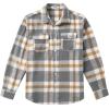 imageCOOFANDY Mens Flannel Shirts Long Sleeve Plaid Shirt Jacket Button Down Shirt with PocketsLight Khaki