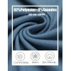 imageCOOFANDY Mens Flannel Shirts Long Sleeve Thermal Button Down Shirt Shacket Lightweight JacketBlue