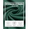 imageCOOFANDY Mens Flannel Shirts Long Sleeve Thermal Button Down Shirt Shacket Lightweight JacketGreen