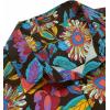imageCOOFANDY Mens Hawaiian Tropical Shirt Short Sleeve Casual Button Down Floral Summer Beach Shirts with PocketBlack Flowers