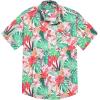 imageCOOFANDY Mens Hawaiian Tropical Shirt Short Sleeve Casual Button Down Floral Summer Beach Shirts with PocketColorful Flowers