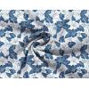 imageCOOFANDY Mens Hawaiian Tropical Shirt Short Sleeve Casual Button Down Floral Summer Beach Shirts with PocketNavy  White Floral