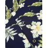 imageCOOFANDY Mens Hawaiian Tropical Shirt Short Sleeve Casual Button Down Floral Summer Beach Shirts with PocketNavy Floral