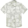 imageCOOFANDY Mens Hawaiian Tropical Shirt Short Sleeve Casual Button Down Floral Summer Beach Shirts with PocketPalm Leaf