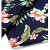imageCOOFANDY Mens Hawaiian Tropical Shirt Short Sleeve Casual Button Down Floral Summer Beach Shirts with PocketPink Floral