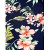 imageCOOFANDY Mens Hawaiian Tropical Shirt Short Sleeve Casual Button Down Floral Summer Beach Shirts with PocketPink Floral