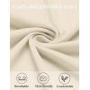 imageCOOFANDY Mens Knit Shirt Short Sleeve Button Down Shirts Casual Summer Beach Vintage Polo ShirtsBeige