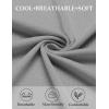 imageCOOFANDY Mens Knit Shirt Short Sleeve Button Down Shirts Casual Summer Beach Vintage Polo ShirtsLight Grey