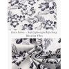 imageCOOFANDY Mens Linen Casual Short Sleeve Shirt Button Down Summer Beach ShirtsFlowerblue