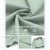 imageCOOFANDY Mens Linen Casual Short Sleeve Shirt Button Down Summer Beach ShirtsSage Green