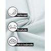 imageCOOFANDY Mens Linen Shirt Casual Short Sleeve Button Down Shirts Summer Beach Vacation TopsLight Blue