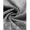 imageCOOFANDY Mens Linen Shirt Casual Short Sleeve Button Down Shirts Summer Beach Vacation TopsLight Gray