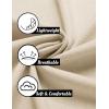 imageCOOFANDY Mens Linen Shirt Casual Short Sleeve Button Down Shirts Summer Beach Vacation TopsLight Khaki
