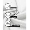 imageCOOFANDY Mens Linen Shirt Casual Short Sleeve Button Down Shirts Summer Beach Vacation TopsWhite