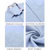 imageCOOFANDY Mens Linen Short Sleeve Button Down Shirts Casual Summer Beach Vacation ShirtsAngel Falls