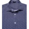 imageCOOFANDY Mens Muscle Fit Dress Shirts WrinkleFree Short Sleeve Casual Button Down ShirtFloral Blue1