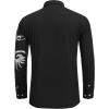 imageCOOFANDY Mens Print Button Down Dress Shirt Fashion Long Sleeve Casual Shirts01black Tiger