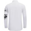 imageCOOFANDY Mens Print Button Down Dress Shirt Fashion Long Sleeve Casual Shirts02white Tiger