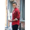 imageCOOFANDY Mens Print Button Down Dress Shirt Fashion Long Sleeve Casual ShirtsRed