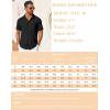 imageCOOFANDY Mens Short Sleeve Button Down Shirt Casual Summer Beach Shirt Waffle Knit Shirts Wrinkle Free Untucked ShirtBlack