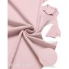 imageCOOFANDY Mens Short Sleeve Button Down Shirt Casual Summer Beach Shirt Waffle Knit Shirts Wrinkle Free Untucked ShirtPink