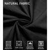 imageCOOFANDY Mens Short Sleeve Button Down Shirts 100 Cotton Beach Style Textured ShirtsBlack
