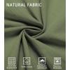 imageCOOFANDY Mens Short Sleeve Button Down Shirts 100 Cotton Beach Style Textured ShirtsOlive Green