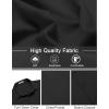 imageCOOFANDY Mens Short Sleeve Button Down Shirts Casual Dress Shirts for Men Untucked Shirt with PocketBlack