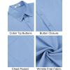 imageCOOFANDY Mens Short Sleeve Button Down Shirts Casual Summer Untucked Wrinkle Free Dress Shirts with PocketAngel Falls
