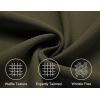 imageCOOFANDY Mens Short Sleeve Button Down Shirts Waffle Shirt Casual Beach Summer Shirts Wrinkle Free Vacation ShirtsArmy Green