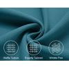 imageCOOFANDY Mens Short Sleeve Button Down Shirts Waffle Shirt Casual Beach Summer Shirts Wrinkle Free Vacation ShirtsPeacock Blue