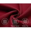 imageCOOFANDY Mens Short Sleeve Button Down Shirts Waffle Shirt Casual Beach Summer Shirts Wrinkle Free Vacation ShirtsWine Red
