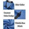 imageCOOFANDY Mens Short Sleeve Button Down Shirts Wrinkle Free Casual Summer Shirts Business Dress ShirtsBlue