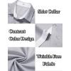 imageCOOFANDY Mens Short Sleeve Button Down Shirts Wrinkle Free Casual Summer Shirts Business Dress ShirtsLight Grey