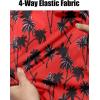 imageCOOFANDY Mens Short Sleeve Casual Button Down Shark Shirts Wrinkle Free Untucked Shirt Summer Stretch Dress ShirtsZcoconut Tree